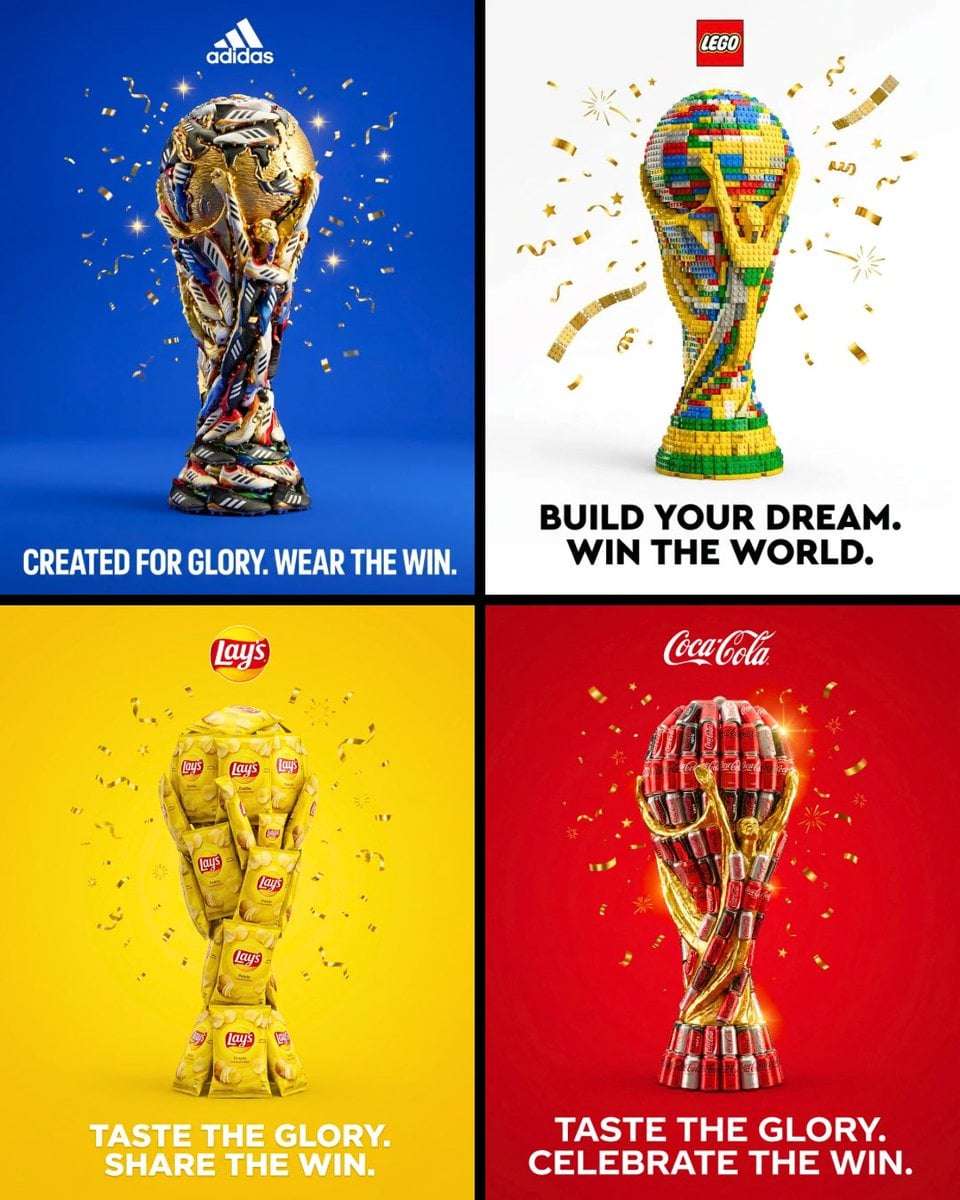 AI Product Ad FIFA Trophy Template