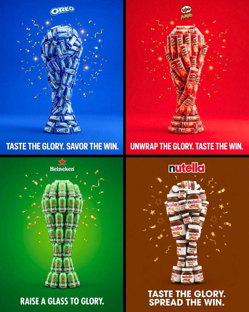 AI Product Ad World Cup Trophy Template