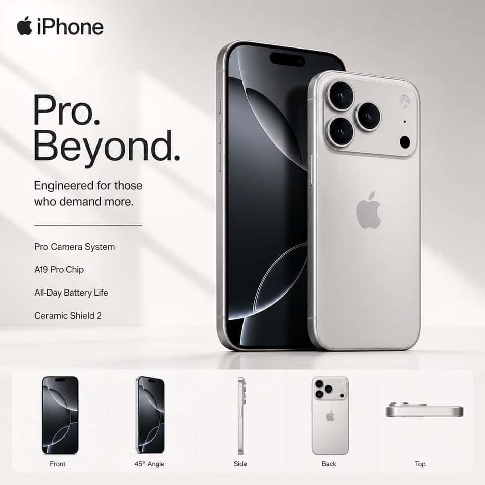 AI Product Hero Ad Template