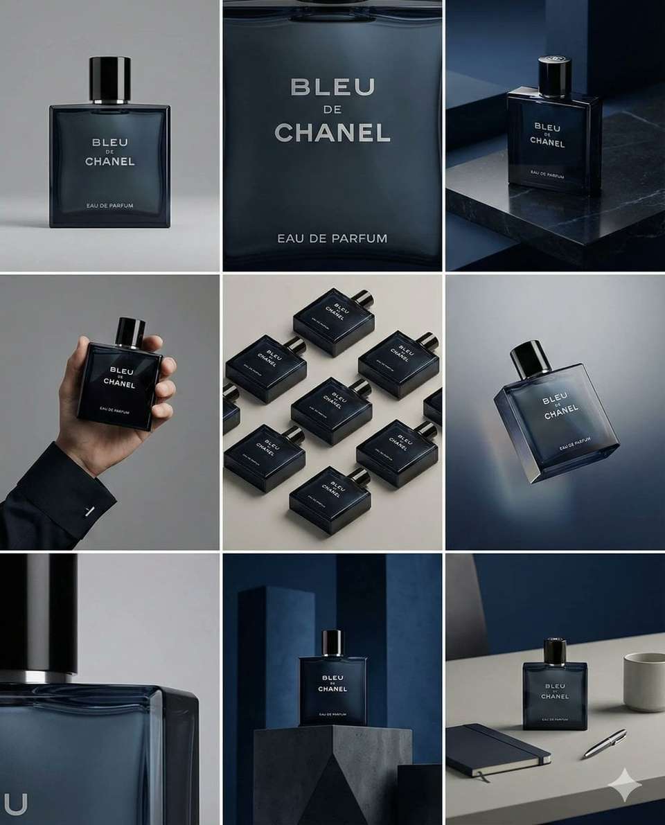 AI Product Photography Grid Template
