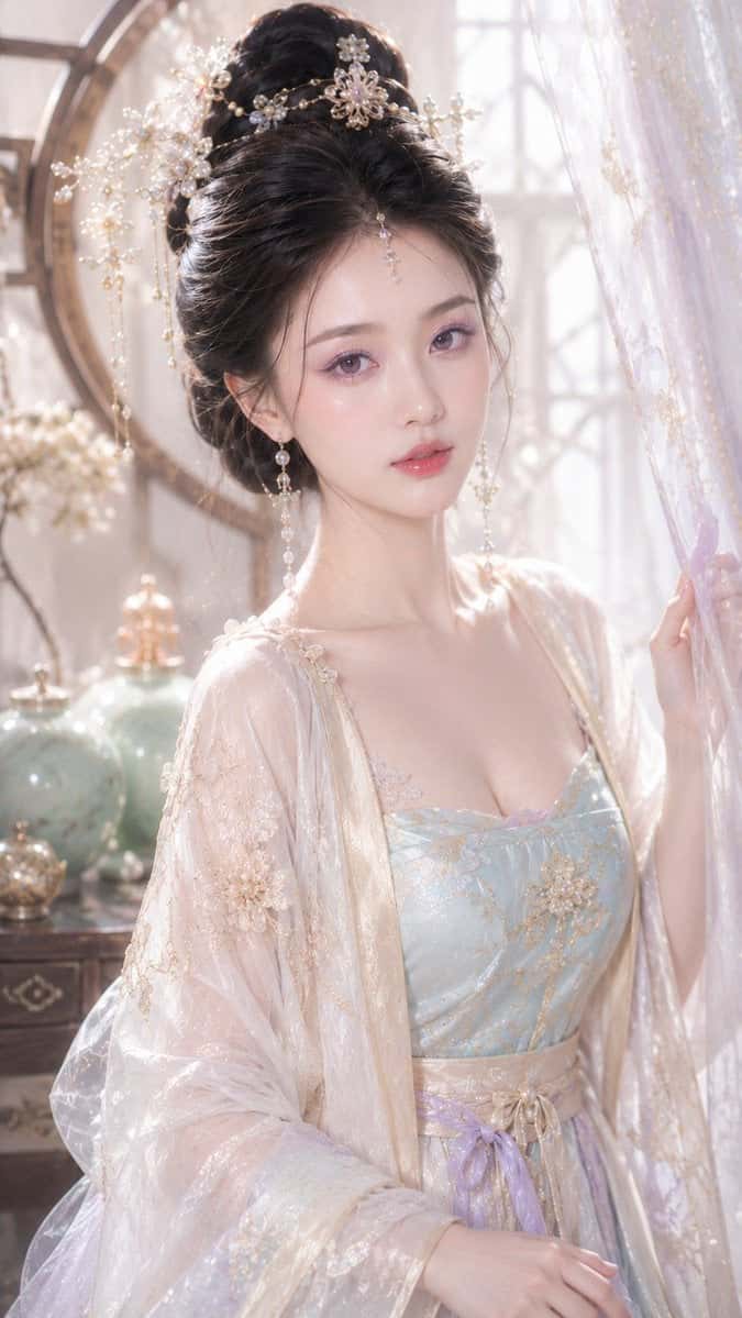 Ancient Chinese Noblewoman Water Glow Makeup