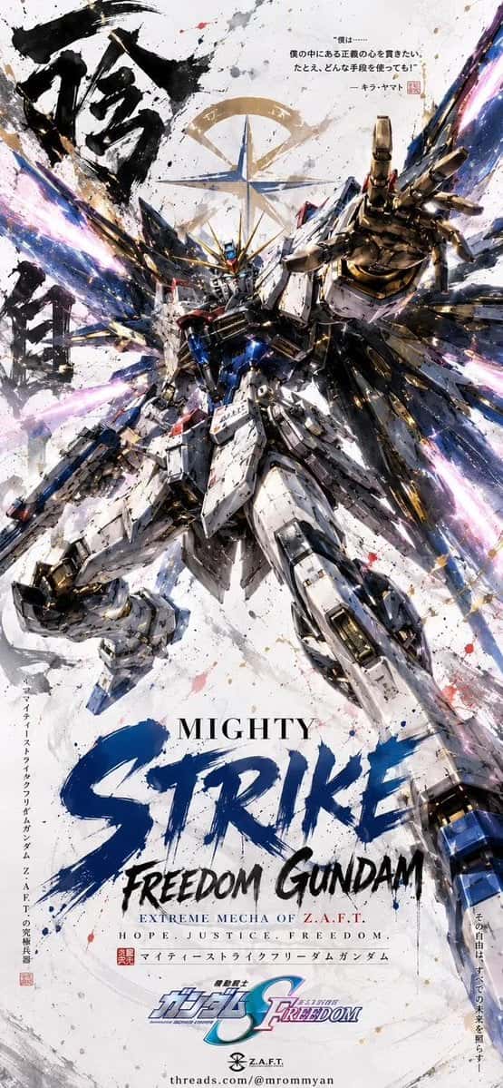 Anime Mecha Poster Template