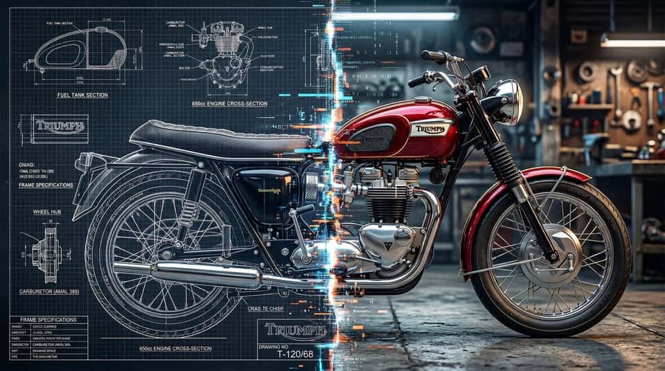 Blueprint Render Glitch Split Image
