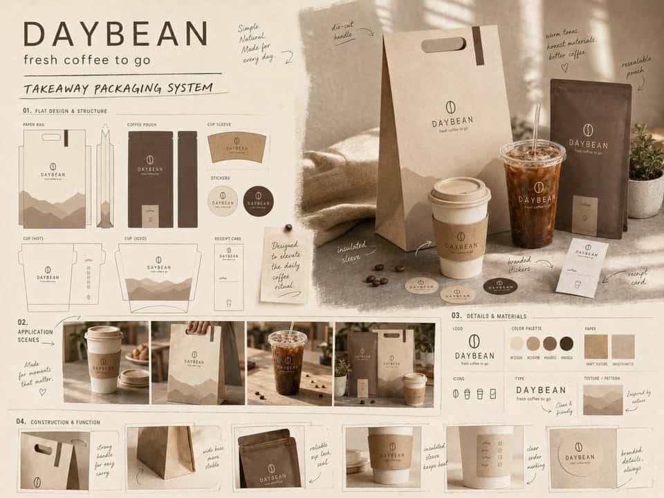Brand Packaging Design Proposal Template