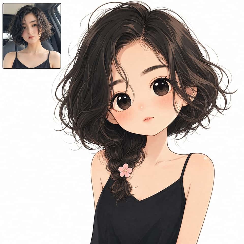 Chibi Anime Character Reference Template