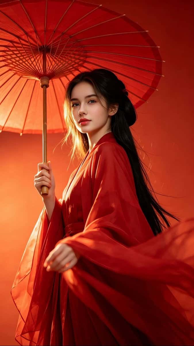 Chinese Fantasy Fashion Photography Template