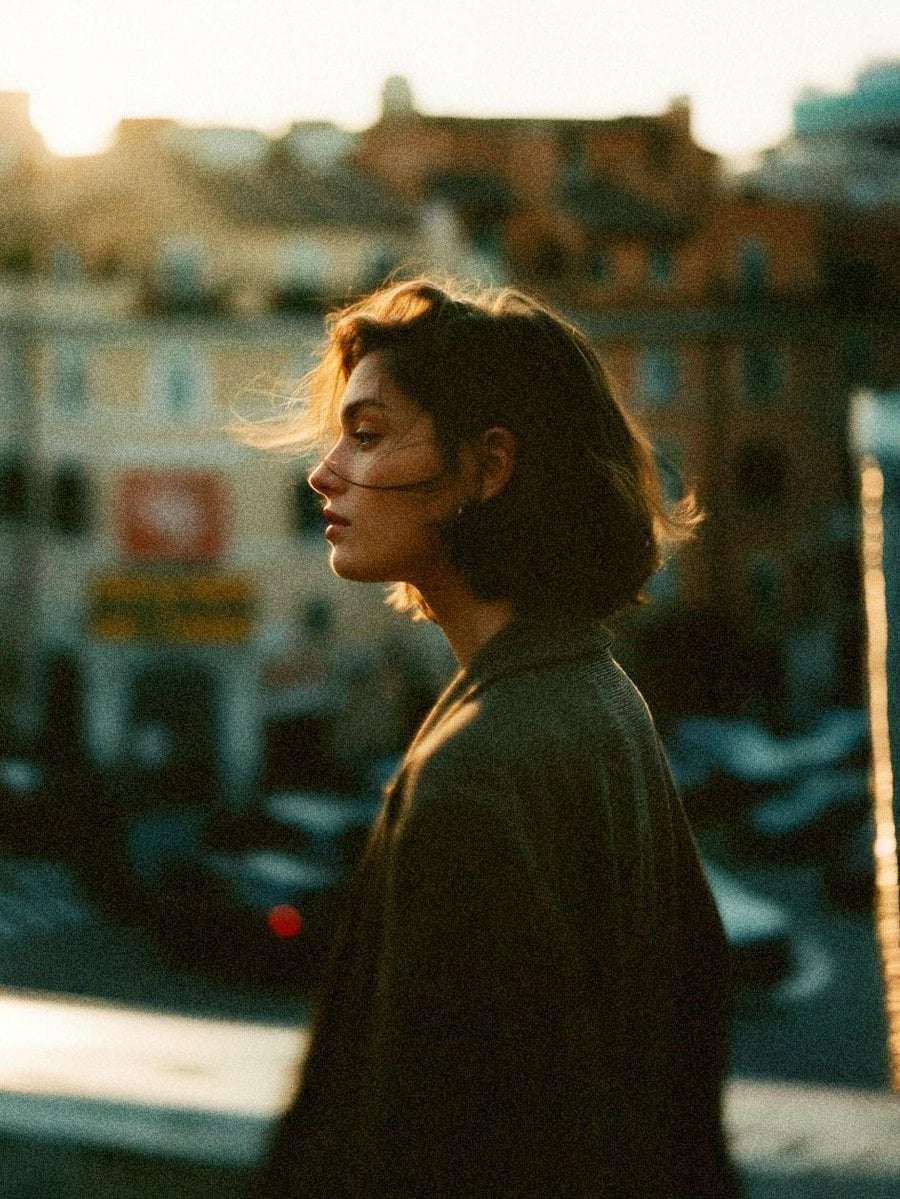 Cinematic Analog Film Portrait Series Template