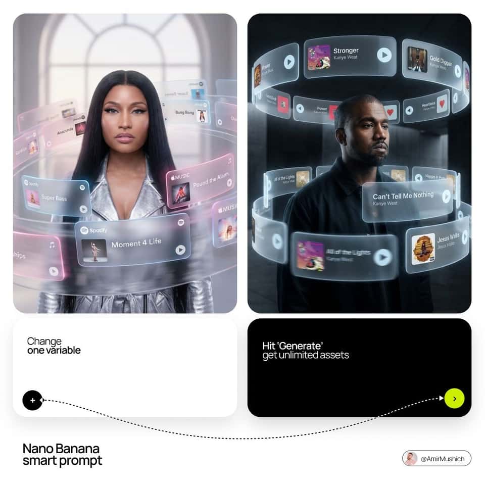 Cinematic AR Music Artist Portrait Template