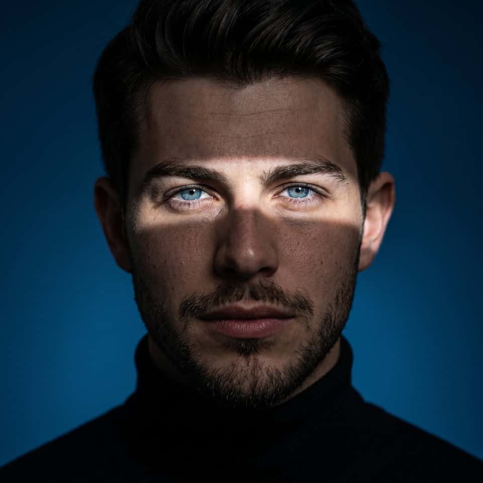 Cinematic Studio Portrait Template