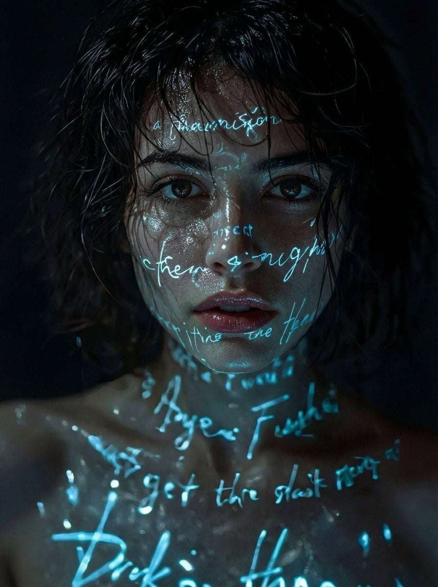 Cyberpunk Noir Portrait AI Prompt