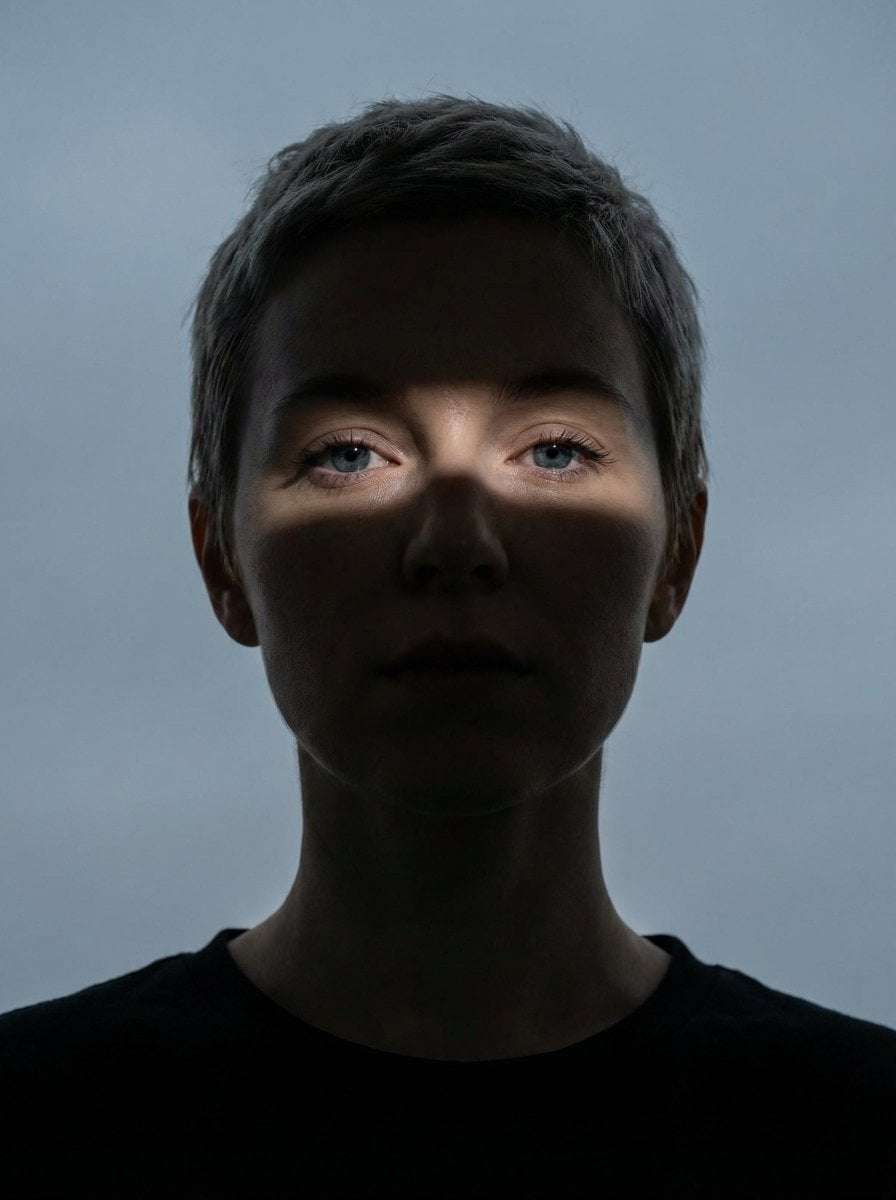 Dramatic Shadow Portrait Template