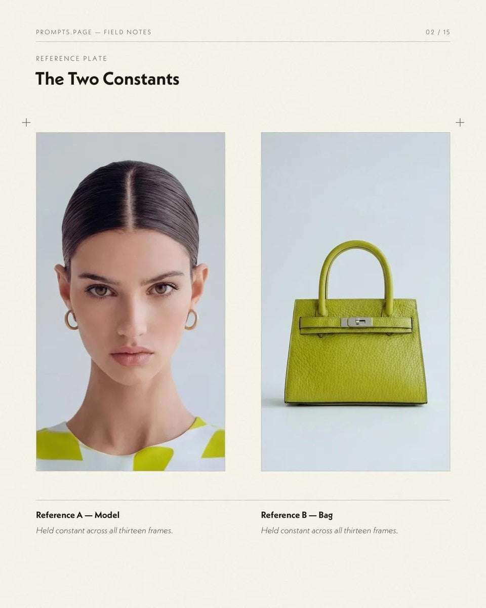 Editorial Fashion Photo Template