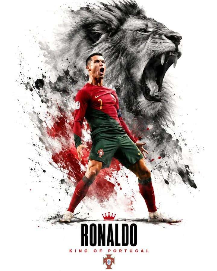 Epic Football Spirit Animal Poster Template