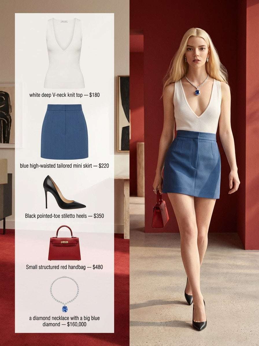 Fashion Editorial Split Layout Template