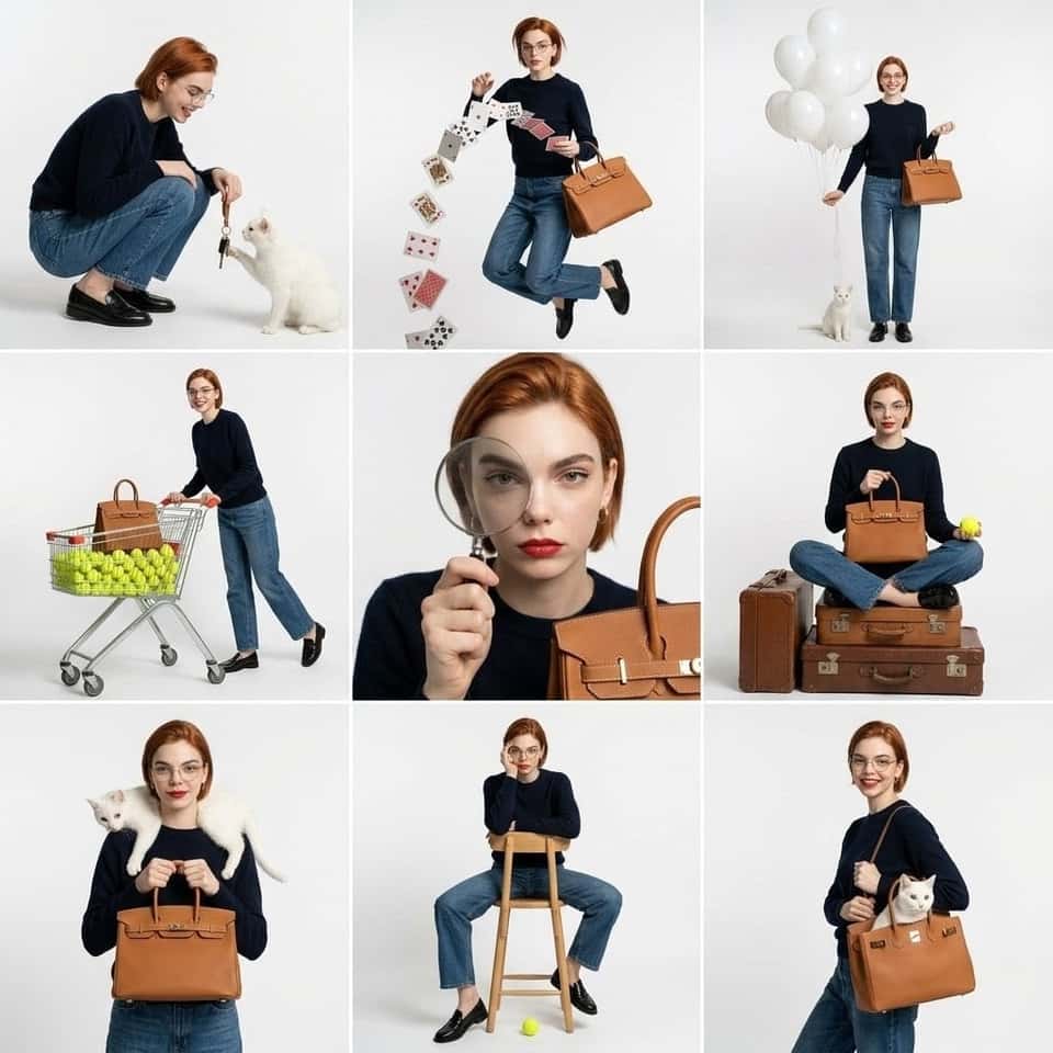 Fashion Grid Collage Template