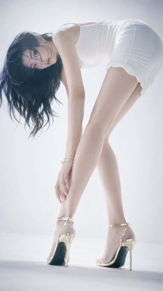 Fashion Magazine Leg Model Soft Focus