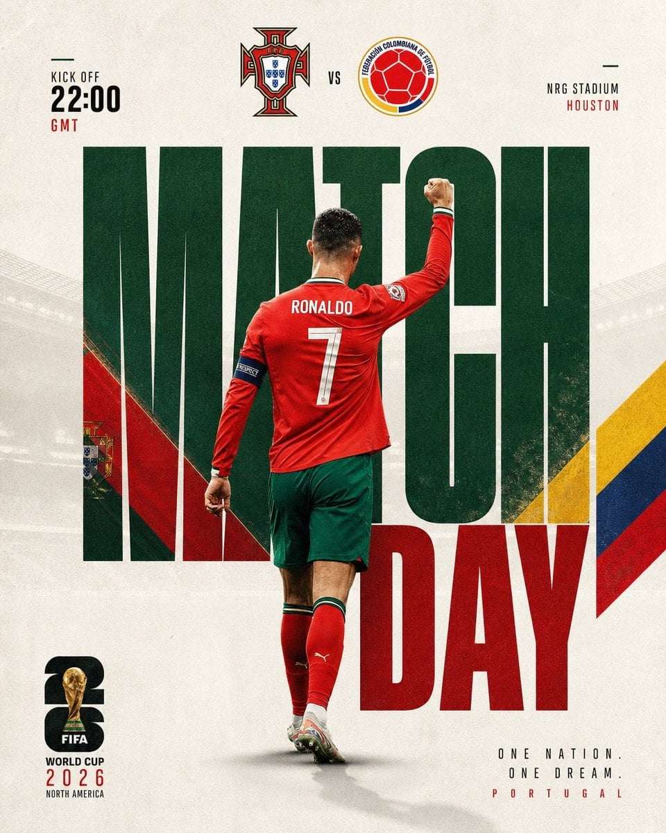 Football Match Day Poster Template