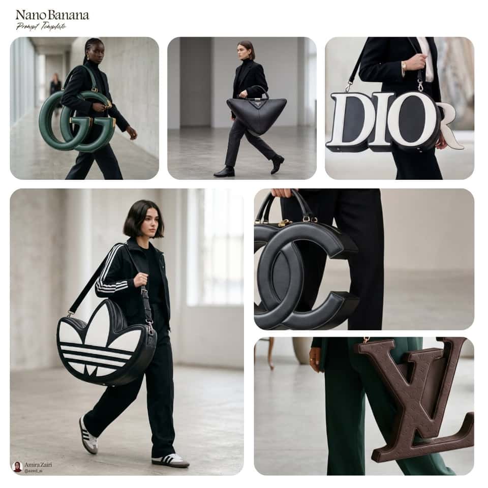 Hyperrealistic Fashion Photo Sculptural Handbag
