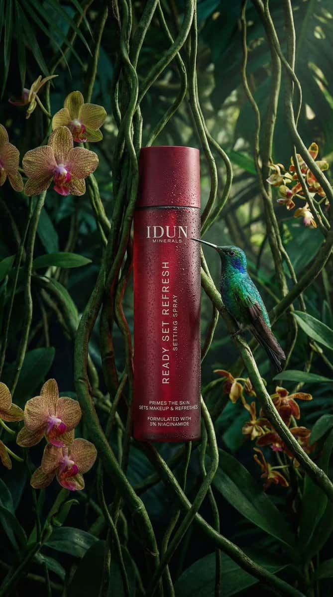 IDUN MINERALS Spray Bottle Hummingbird Photography