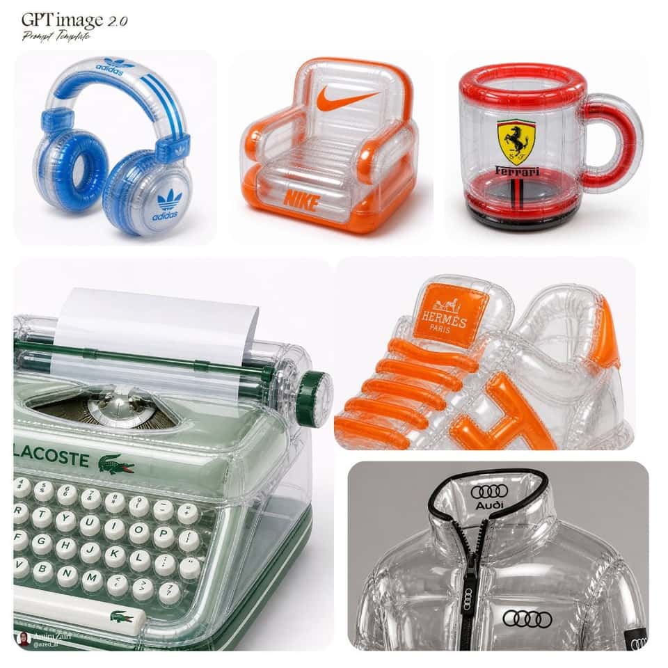 Inflatable Product Studio Photography