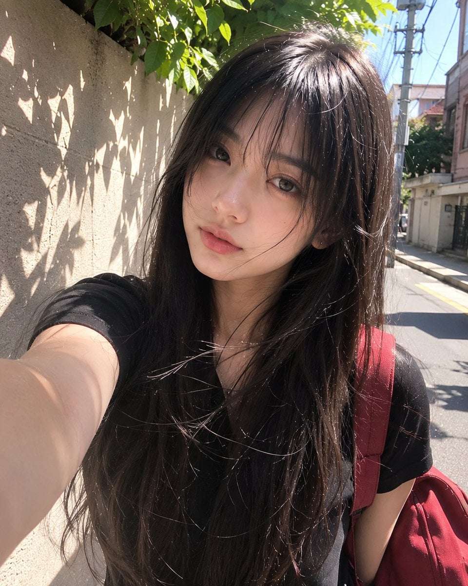 Japanese Girl Street Photography Portrait