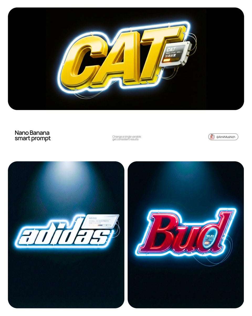 Japanese Streetwear Neon Logo