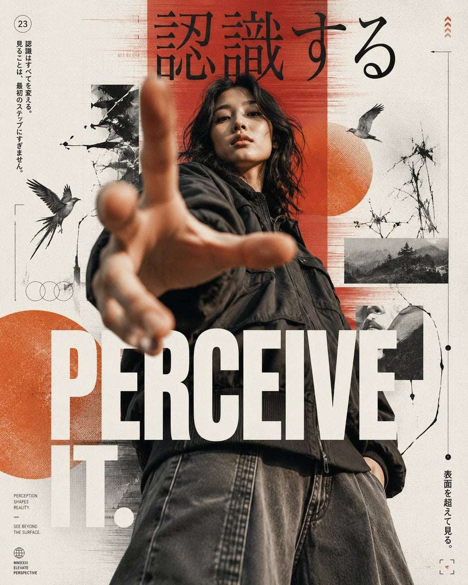 Japanese Streetwear Poster Design