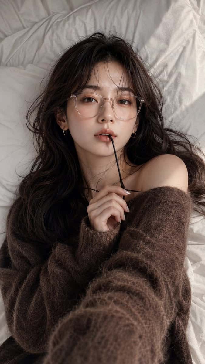 Korean Lifestyle Editorial Portrait Template