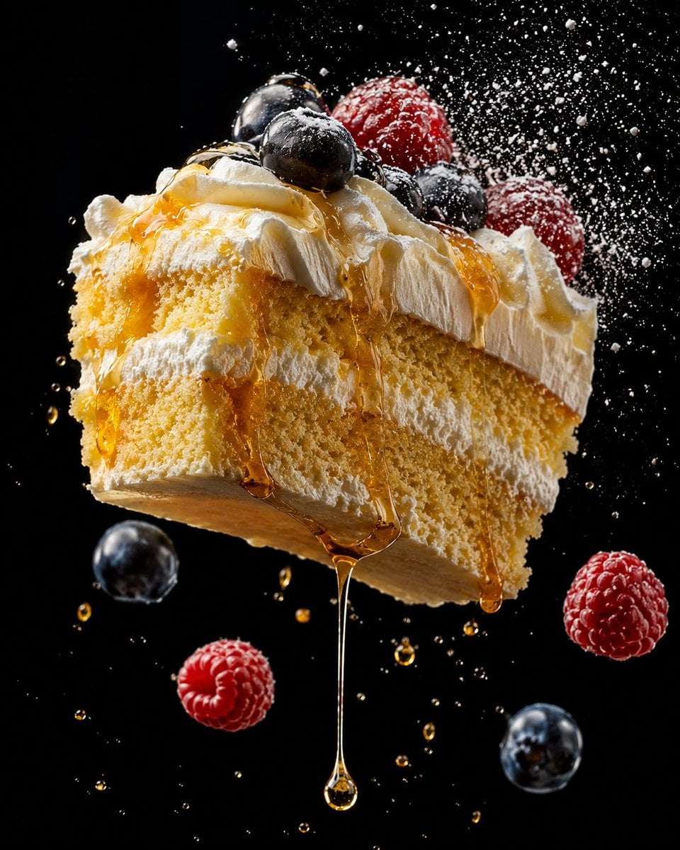 Levitating Dessert Food Photography Template