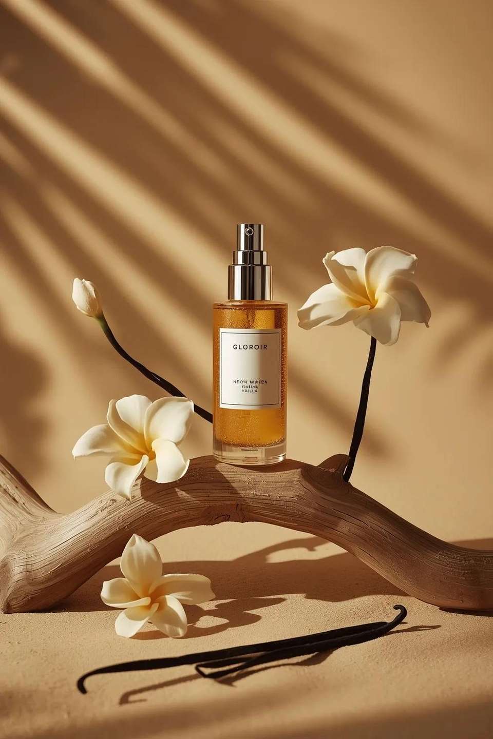 Luxury Amber Serum Product Photography