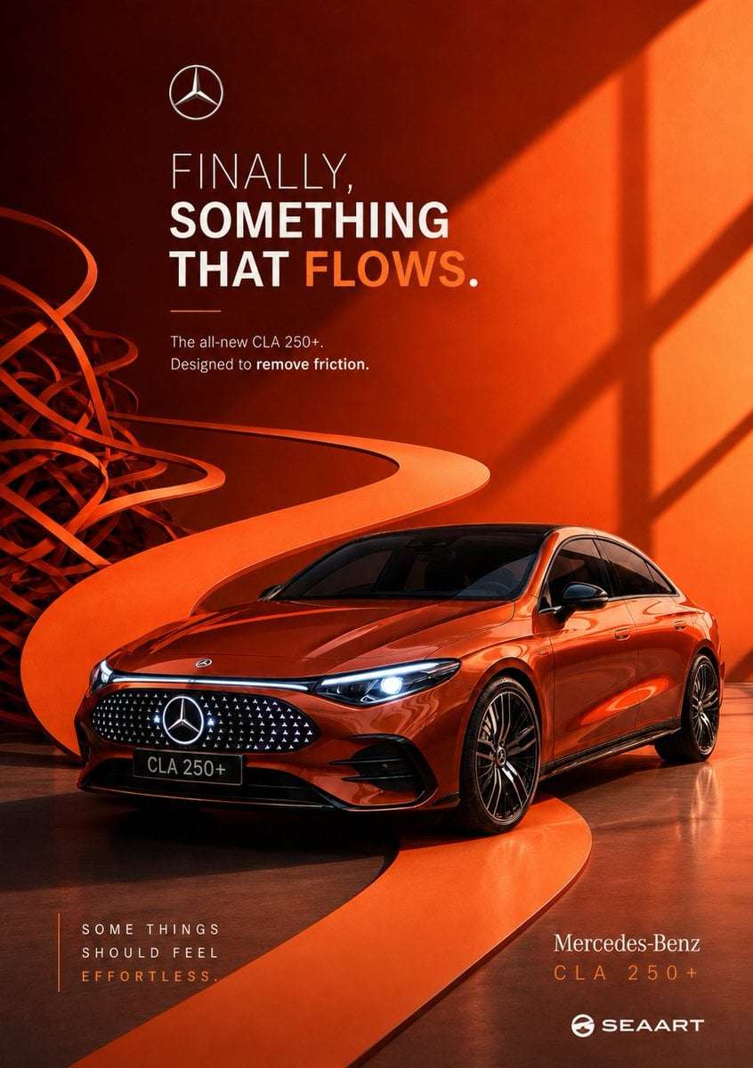 Luxury Automotive Campaign Poster Template