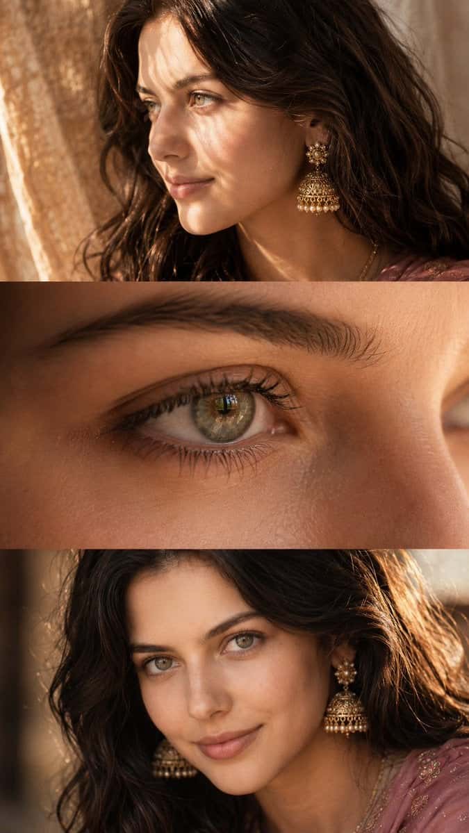 Luxury Beauty Collage Fashion Photography