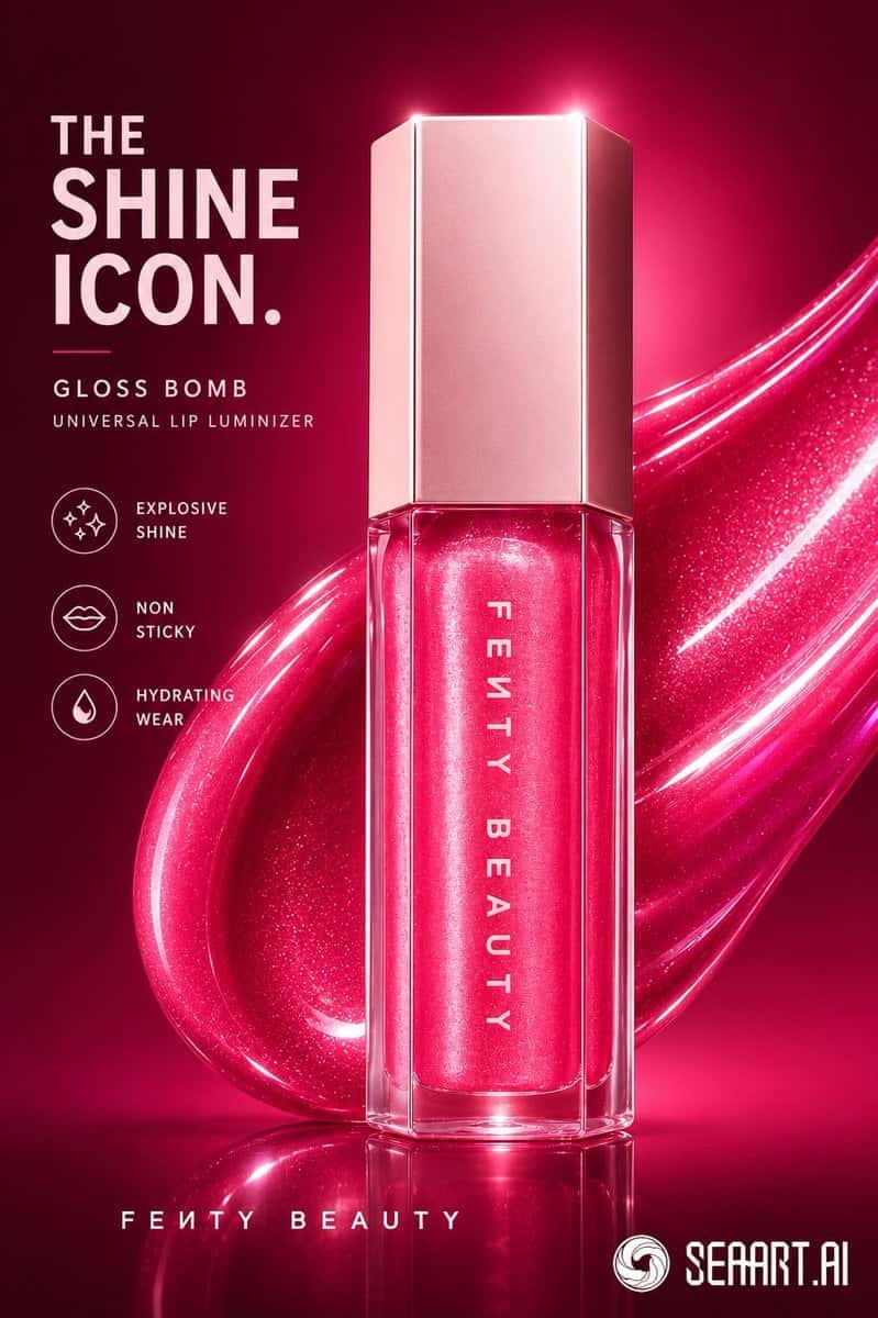 Luxury Beauty Product Ad Template
