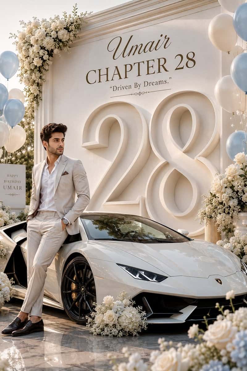 Luxury Birthday Milestone Poster Template