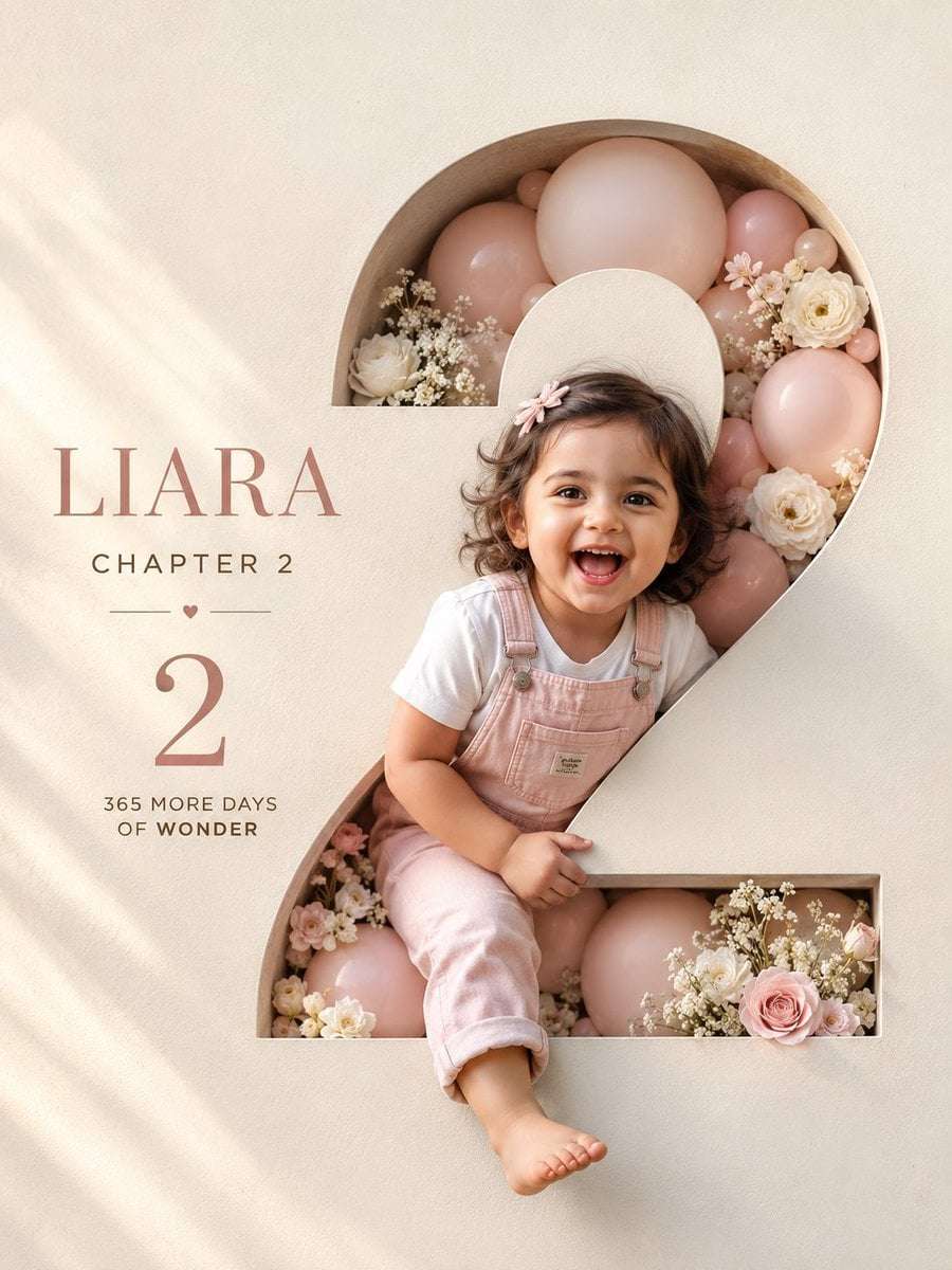 Luxury Birthday Poster AI Prompt Template