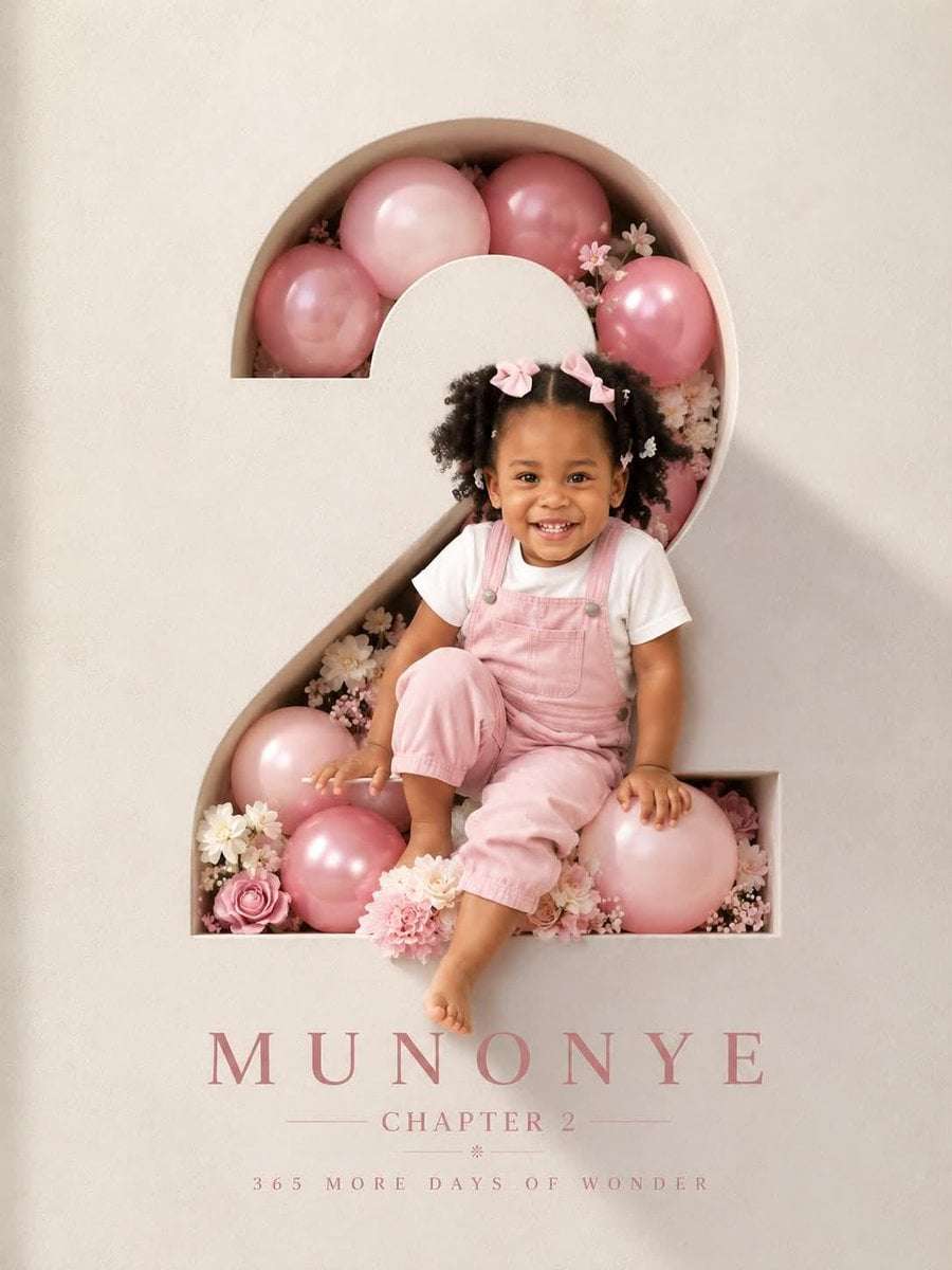 Luxury Birthday Poster Child Photography