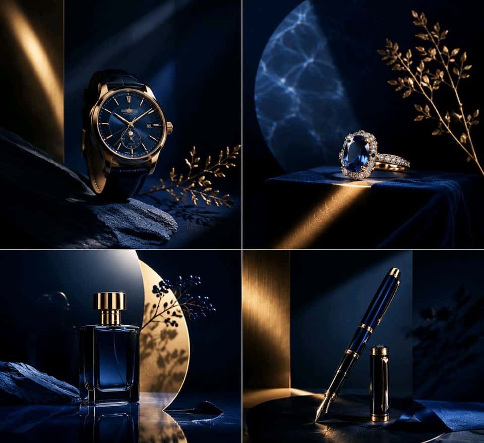 Luxury Brand Ad Visual Template