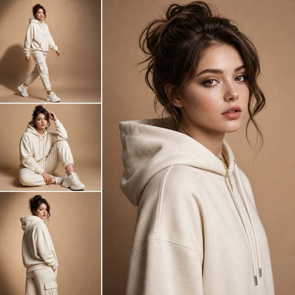 Luxury Fashion Collage Editorial Template