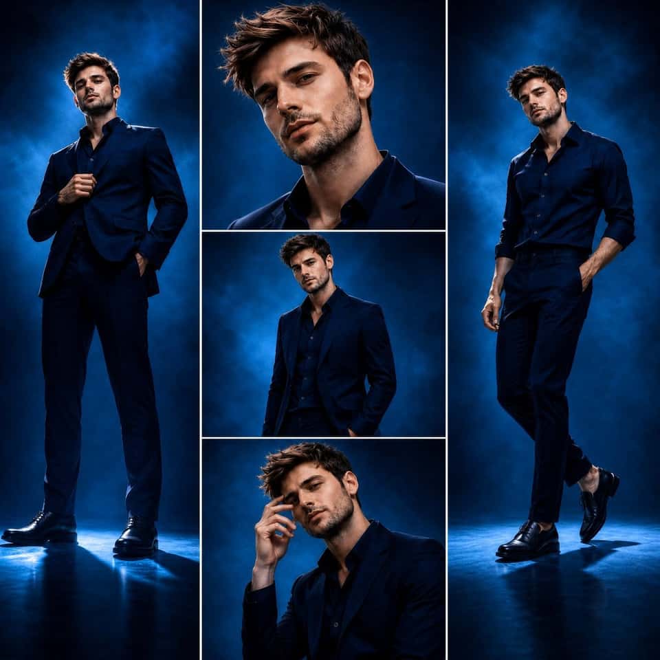 Luxury Fashion Editorial Composite Template