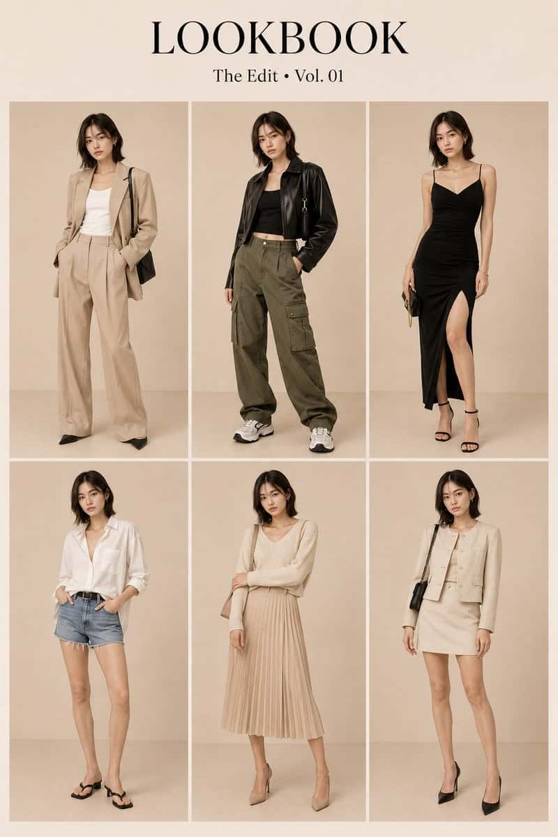 Luxury Fashion Lookbook AI Prompt Template