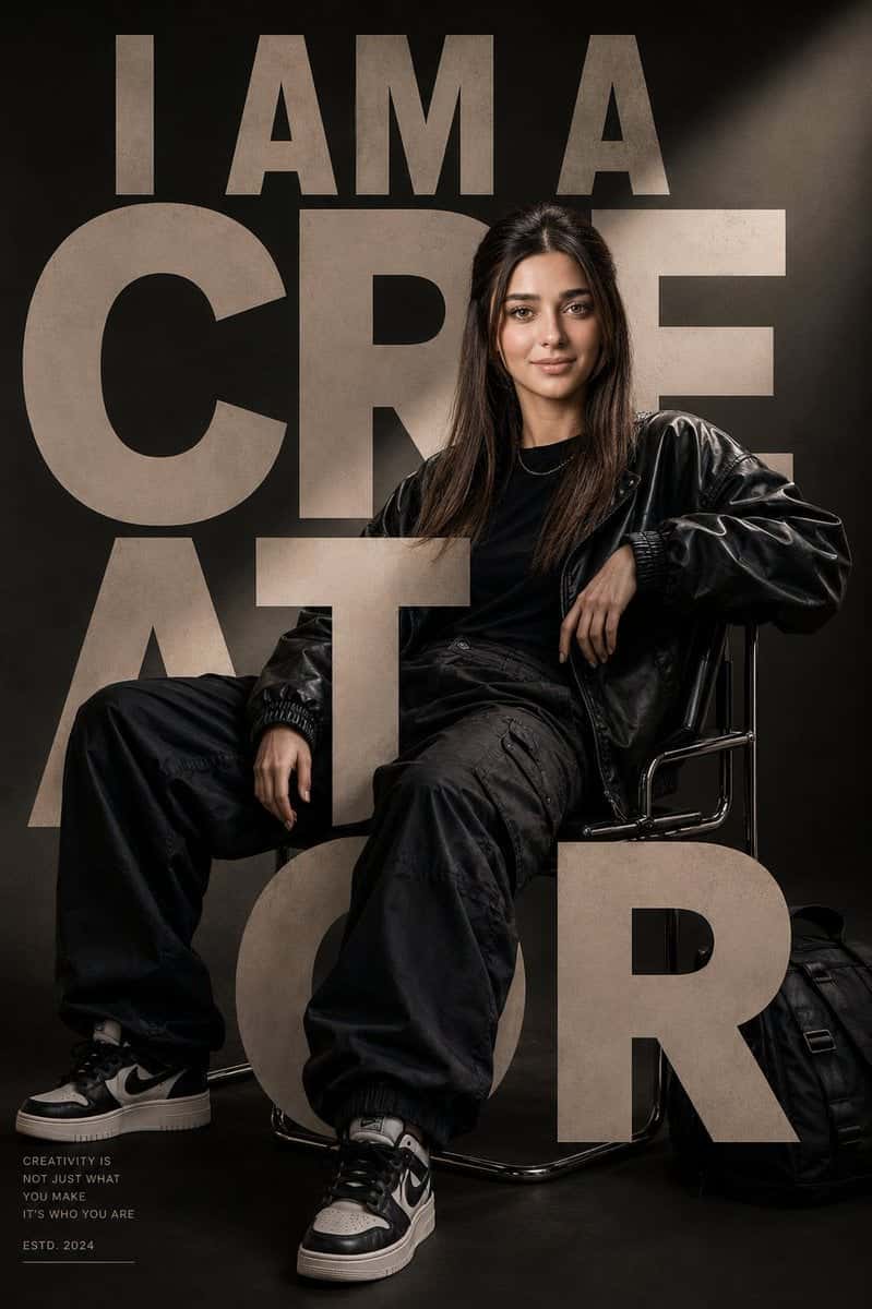 Luxury Fashion Streetwear Poster Template