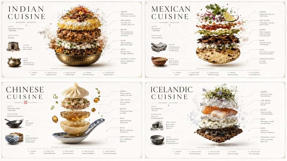 Luxury Food Autopsy Poster Template