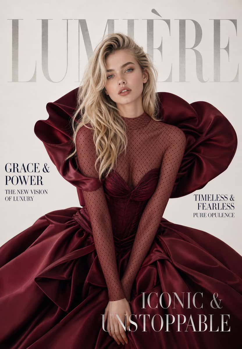 Luxury Magazine Cover AI Prompt
