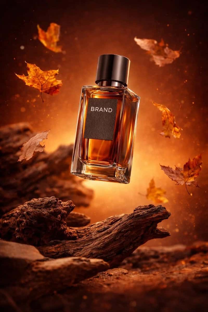 Luxury Perfume Product Shot Template