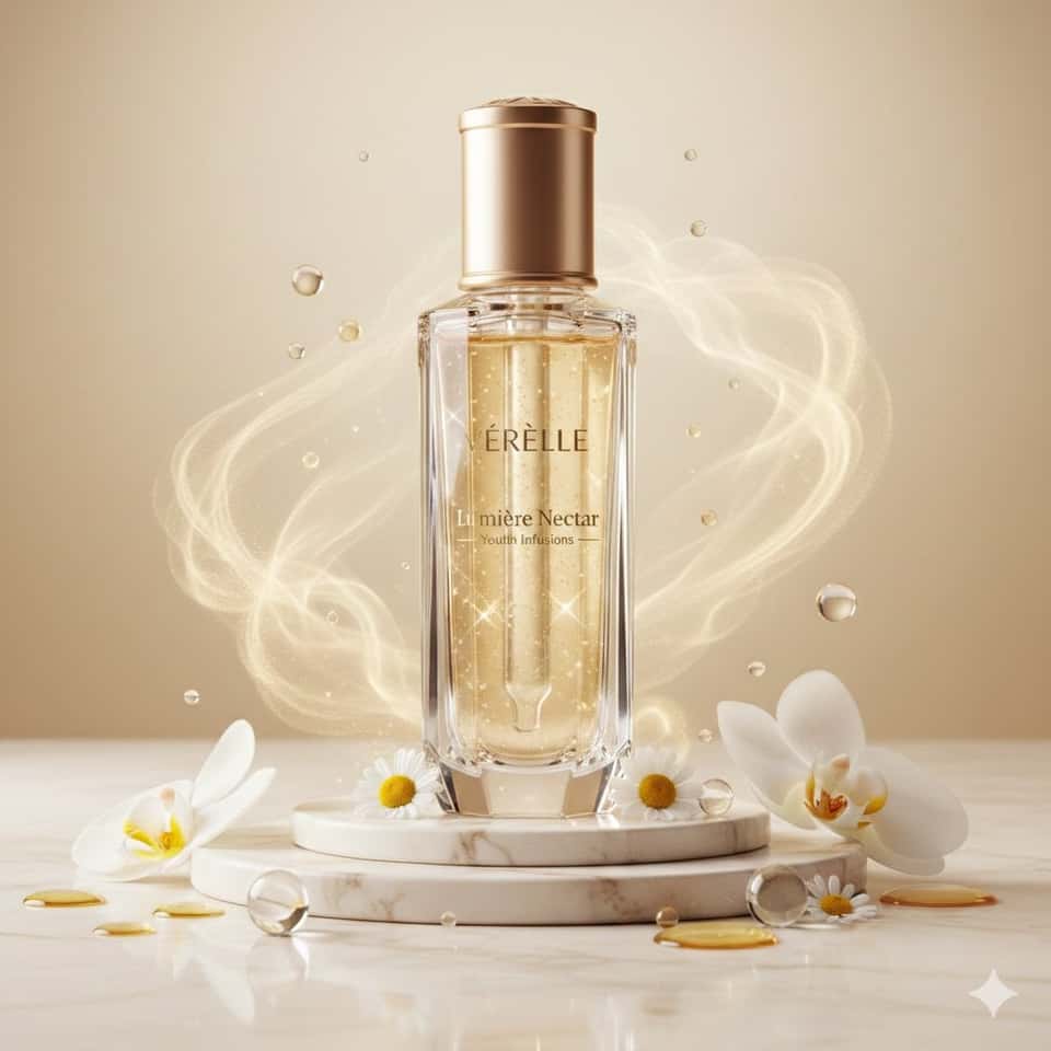 Luxury Skincare Elixir Photography