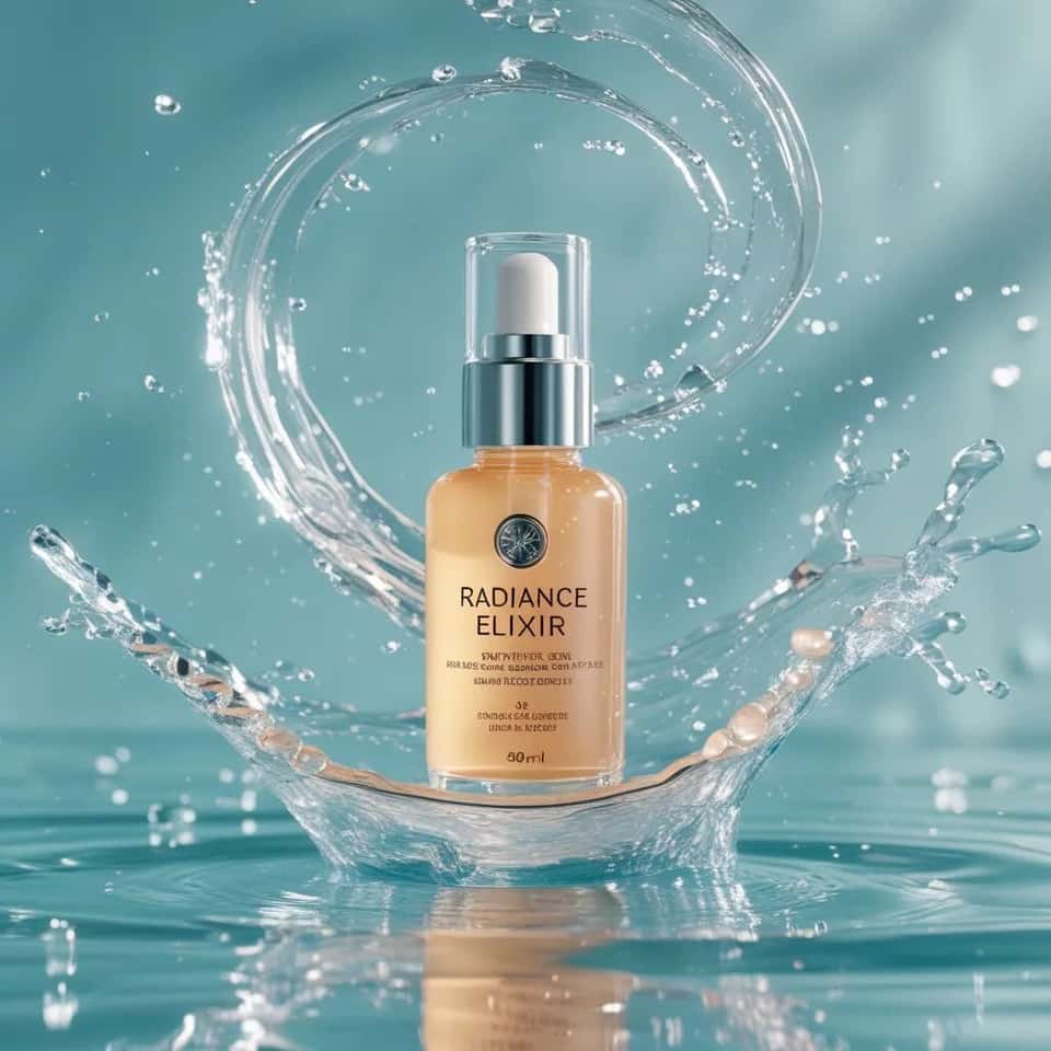 Luxury Skincare Product Commercial
