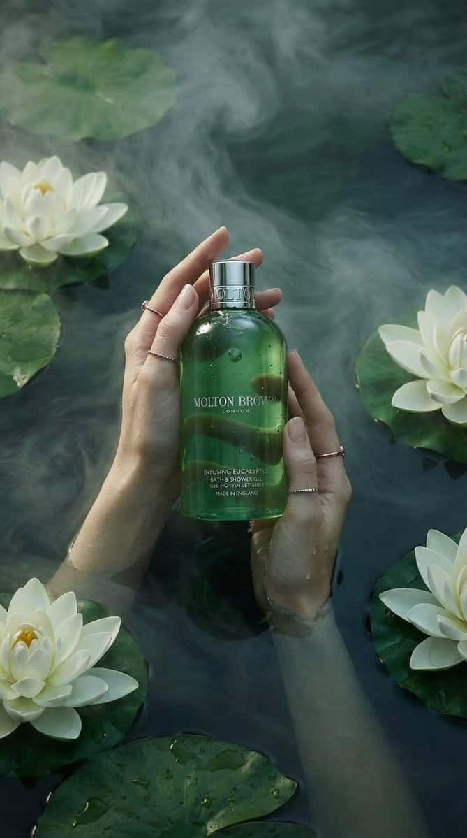 Luxury Skincare Product Photo Template