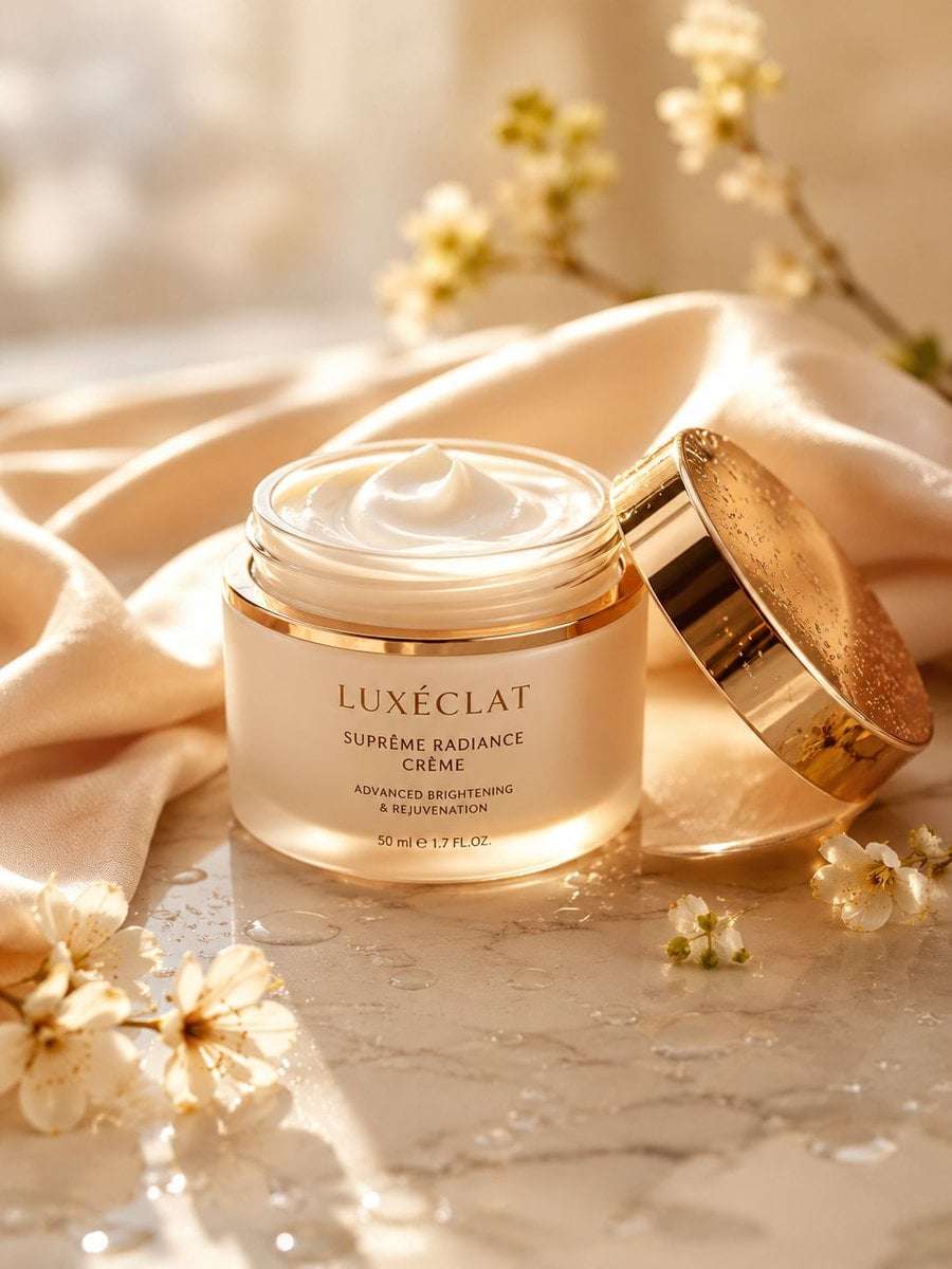 Luxury Skincare Product Photography Template