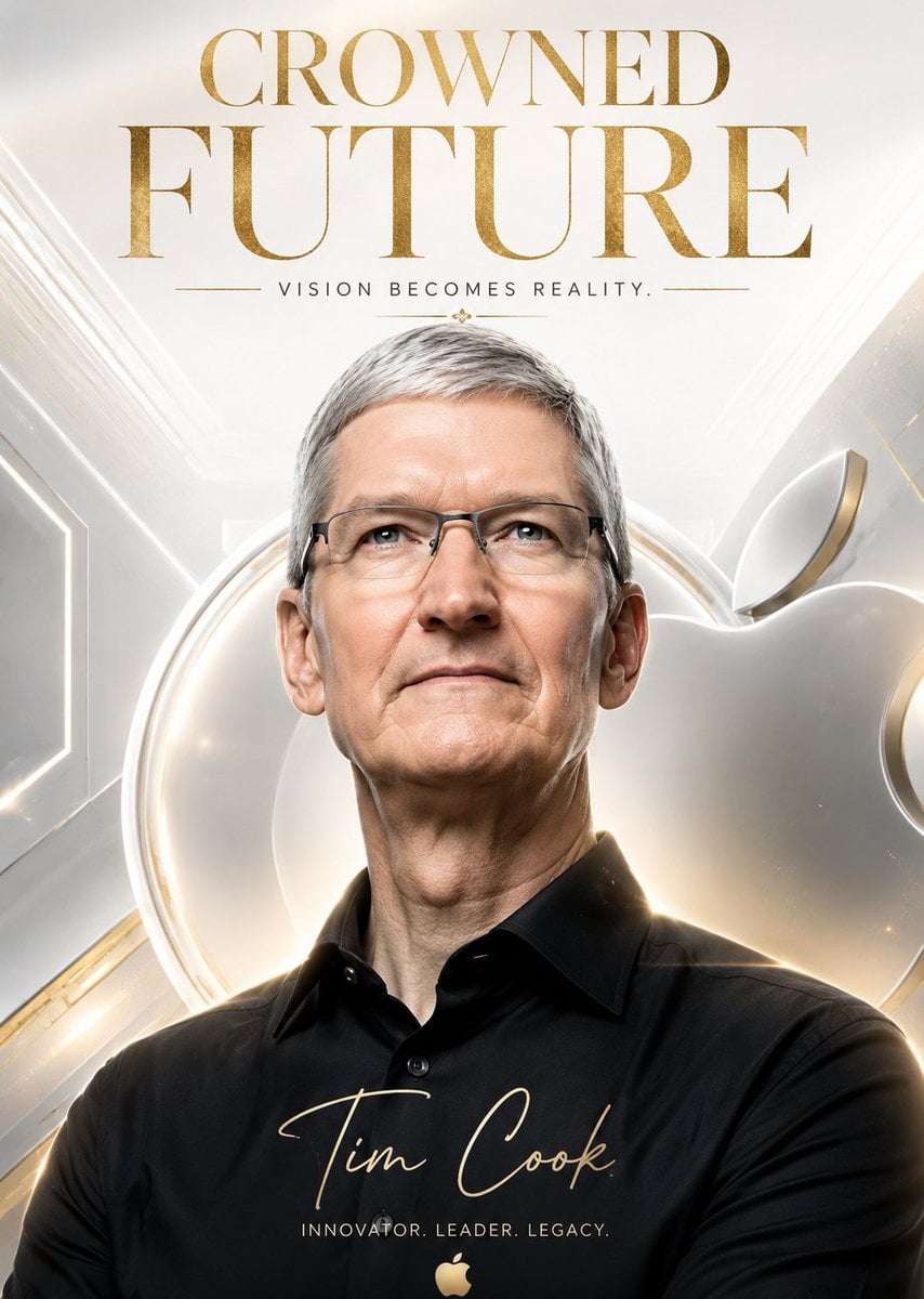 Luxury Tech Editorial Portrait Template