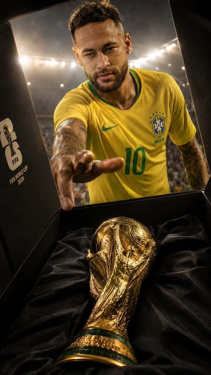 Luxury Trophy Gift Box AI Image